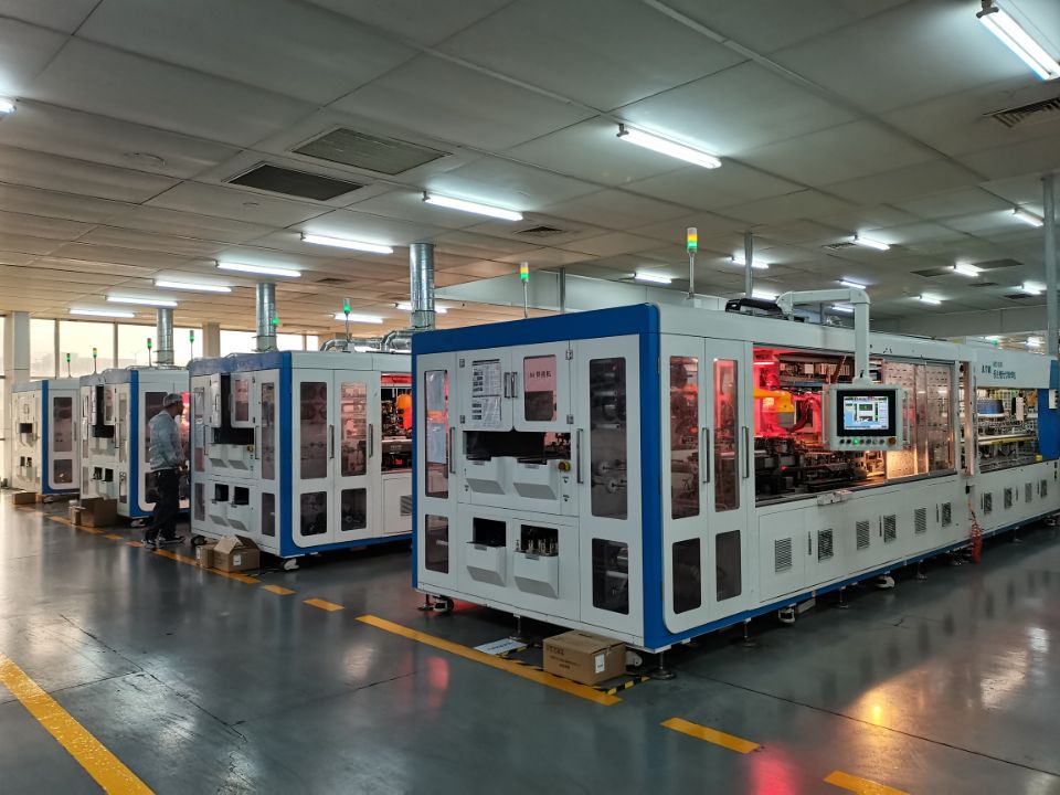 Production floor — main TOPCon line